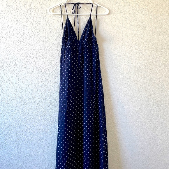 Forever 21 Navy Blue Summer Maxi Dress - Picture 1 of 6